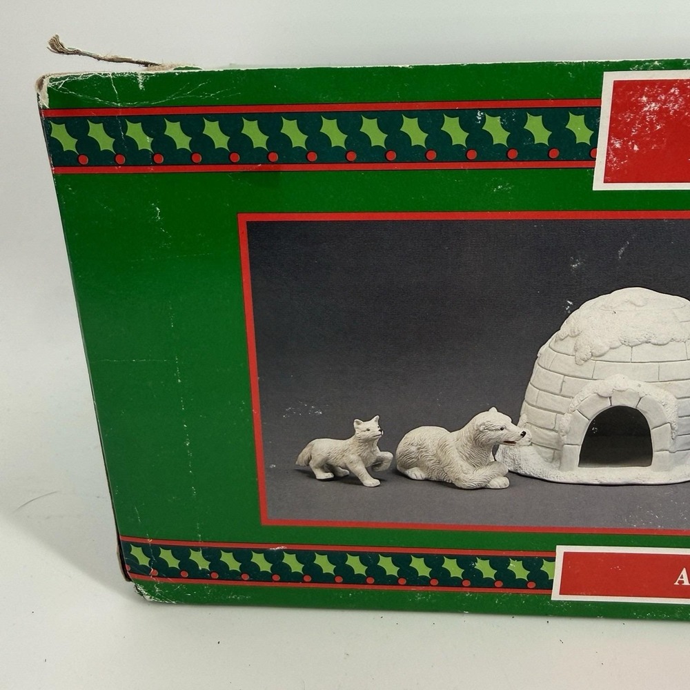 House Of Lloyd Christmas Around The World Arctic Nativity All In Tact Box - Picture 2 of 16